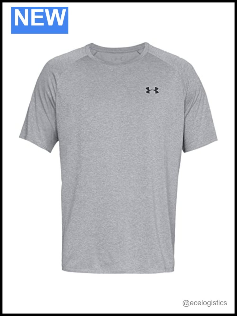 Under Armour Tech 2.0 Short-Sleeve Training T-Shirt, Loose Fit Crew Neck, 100%